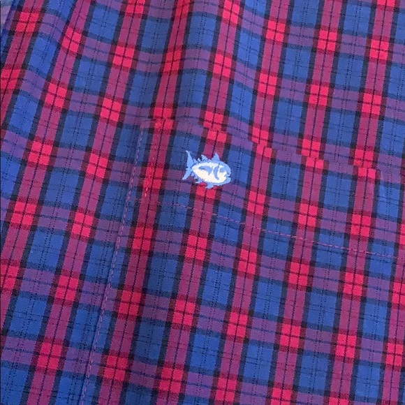 Southern Tide plaid button up - Picture 2 of 3